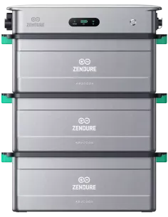 SolarFlow 2400 AC avec 3 AB3000X Zendure