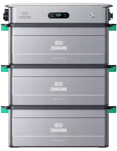 SolarFlow 2400 AC avec 3 AB3000X Zendure