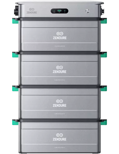 SolarFlow 2400 AC avec 4 AB3000X Zendure