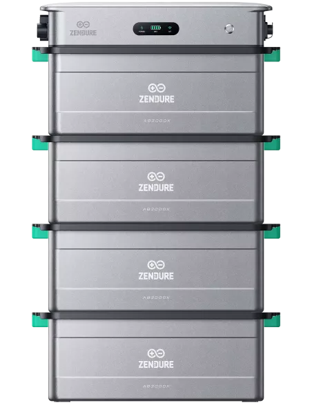 SolarFlow 2400 AC avec 4 AB3000X Zendure