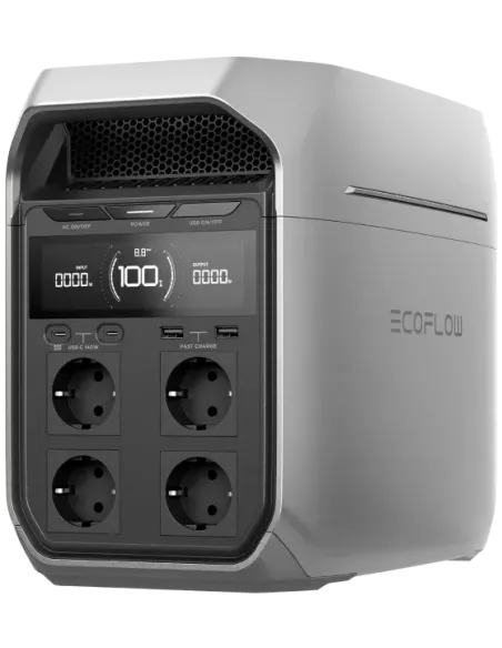 Station électrique portable DELTA 3 Plus EcoFlow