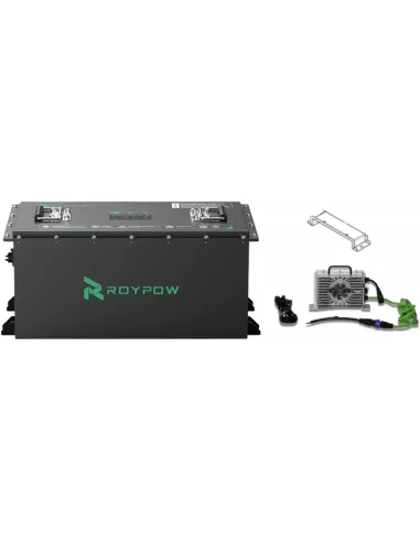 Kit batterie lithium + chargeur pour voiture de golf Roypow S3880 36V 80Ah