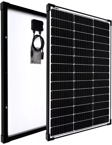 Panneau solaire monocristallin 24 V 100 W Offgridtec