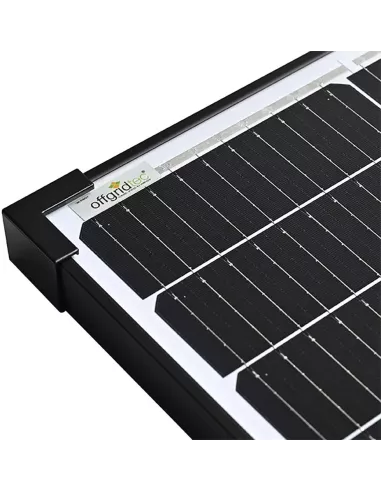 Panneau solaire monocristallin 24 V 100 W Offgridtec