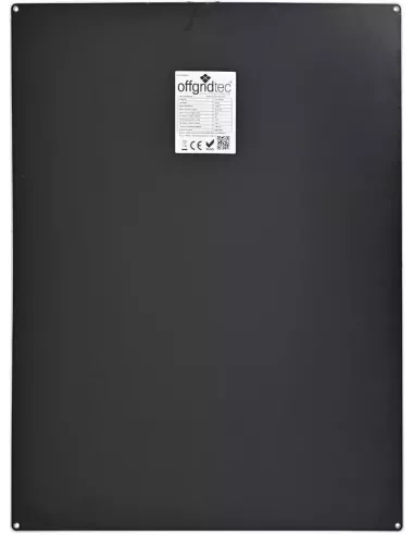 Panneau solaire monocristallin PCB-ETFE 24V 100W OFFGRIDTEC