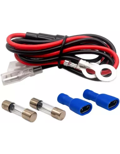 Adaptateur de charge rapide pour voiture avec double prise USB-A + USB-C