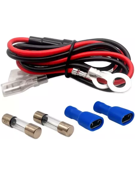 Adaptateur de charge rapide pour voiture avec double prise USB-A + USB-C