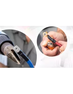 5 mètres de gaines thermo rétractable Rouge Diamètre 25.4 mm 2