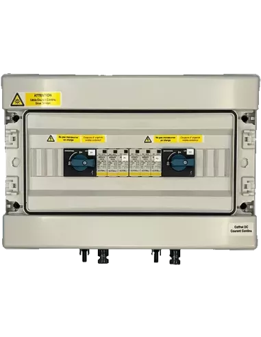 Coffret DC 2 x 25 A / 1000 V 1 string