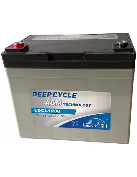 Batterie LEOCH LDC12-39 12 V 39 Ah