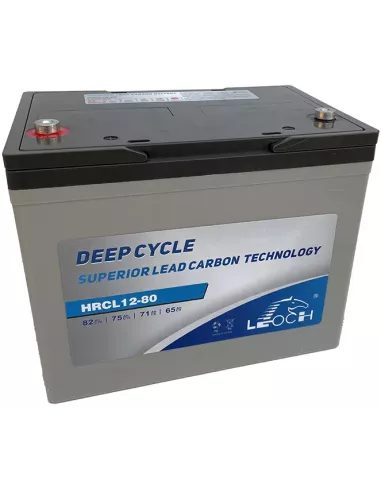 Batterie LEOCH LDC12-80 12 V 90 Ah