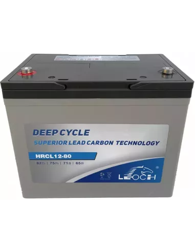 Batterie LEOCH LDC12-80 12 V 90 Ah