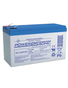 Batterie Power Sonic PG-12V9 FR 12 V 9 Ah