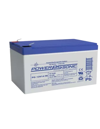 Batterie Power Sonic PG-12V14 FR Norme Anti-incendie
