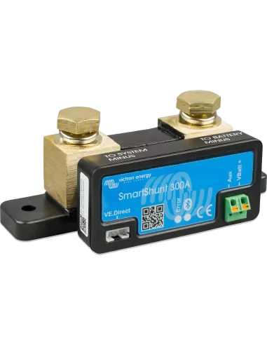 Contrôleur de batterie de précision Smartshunt 300 A 50 mV VICTRON prise VE direct