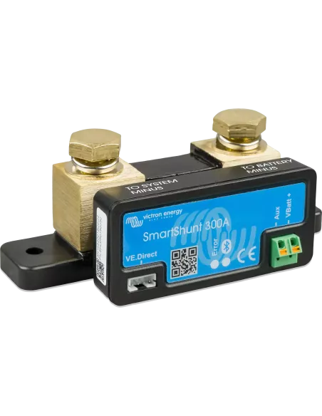 Contrôleur de batterie de précision Smartshunt 300 A 50 mV VICTRON prise VE direct