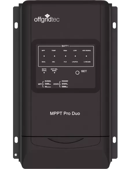 Régulateur solaire MPPT Pro Duo 12 / 24 V 30 A Offgridtec