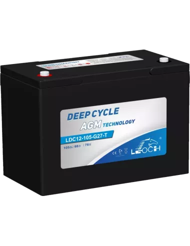 Batterie LEOCH LDC12-105-G27-T 12 V 105Ah