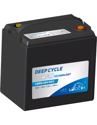 Batterie LEOCH LDC6-224-GC2 6 V 224Ah