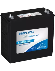 Batterie LEOCH LDC12-245 12 V 245Ah