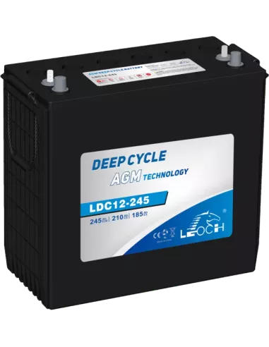 Batterie LEOCH LDC12-245 12 V 245Ah