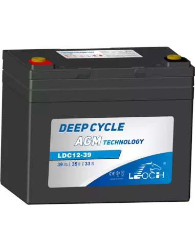 Batterie LEOCH LDC12-39 12 V 39 Ah