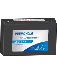 Batterie LEOCH LDC12-43 12 V 43 Ah