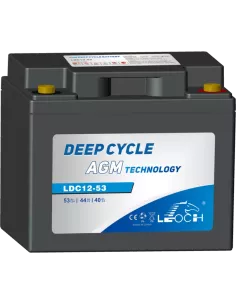 Batterie LEOCH LDC12-53 12 V 53 Ah