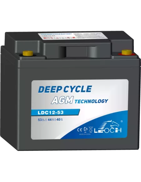 Batterie LEOCH LDC12-53 12 V 53 Ah