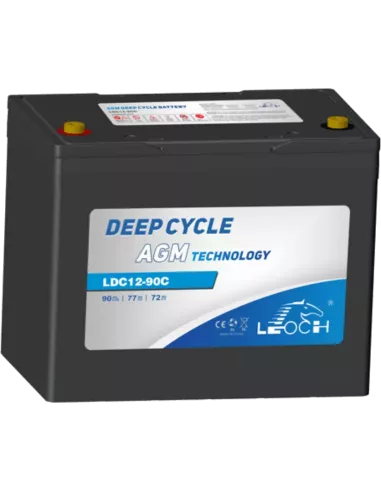Batterie LEOCH LDC12-90C 12 V 90 Ah