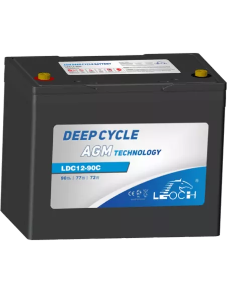 Batterie LEOCH LDC12-90C 12 V 90 Ah