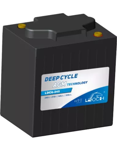 Batterie LEOCH LDC6-245 6 V 245Ah