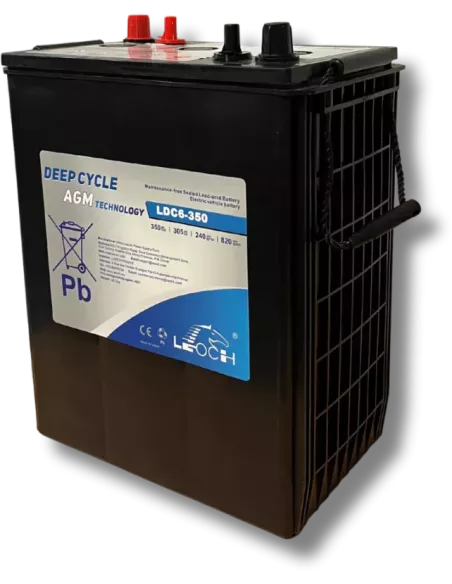 Batterie LEOCH LDC6-350 6 V 350 Ah