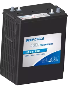 Batterie LEOCH LDC6-350 6 V 350 Ah