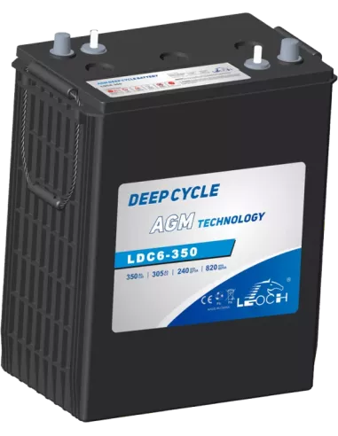 Batterie LEOCH LDC6-350 6 V 350 Ah