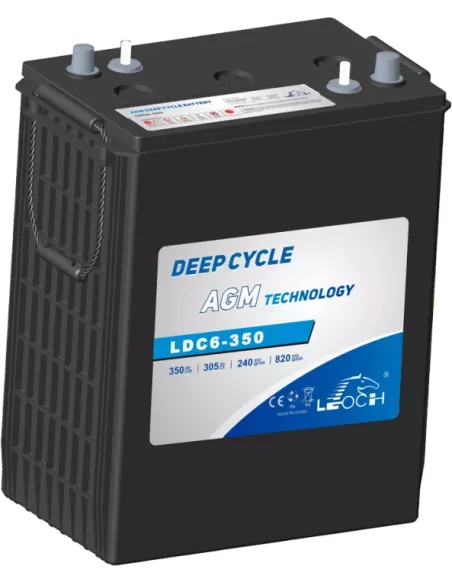 Batterie LEOCH LDC6-350 6 V 350 Ah