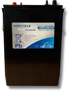 Batterie LEOCH LDC6-400-L16 6 V 400 Ah 2