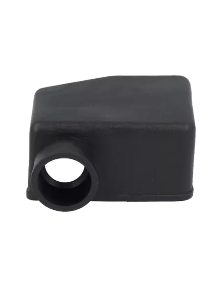 Capot PVC isolant noir pour collier double serrage