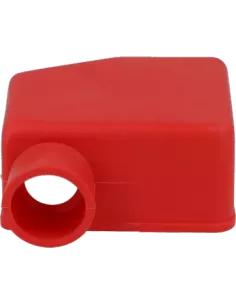 Capot PVC isolant rouge pour collier double serrage