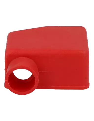 Capot PVC isolant rouge pour collier double serrage