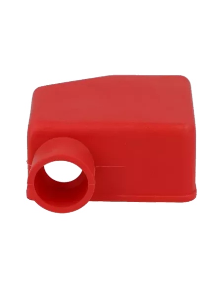 Capot PVC isolant rouge pour collier double serrage