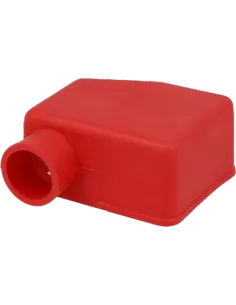 Capot PVC isolant rouge pour collier double serrage 2