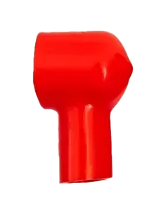 Capot PVC isolant rouge pour collier double serrage