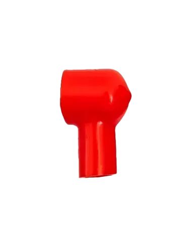 Capot PVC isolant rouge pour collier double serrage
