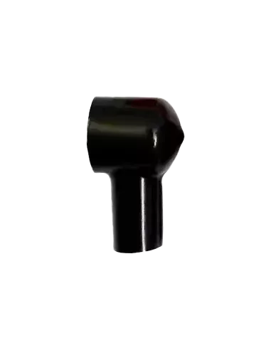 Capot PVC isolant noir pour collier double serrage