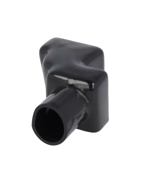 Capot PVC isolant noir pour collier double serrage