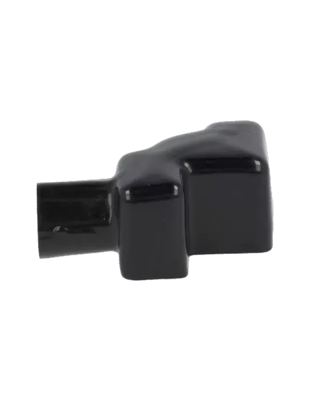 Capot PVC isolant noir pour collier double serrage