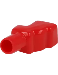 Capot PVC isolant rouge pour collier double serrage 2
