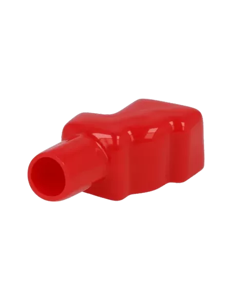 Capot PVC isolant rouge pour collier double serrage