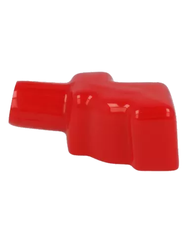 Capot PVC isolant rouge pour collier double serrage